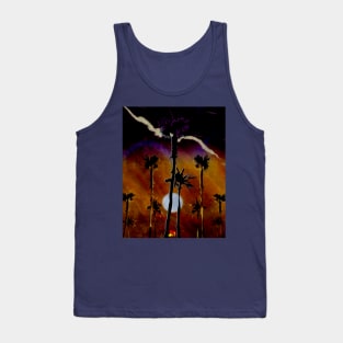 Lightning Palms at Sunset Tank Top